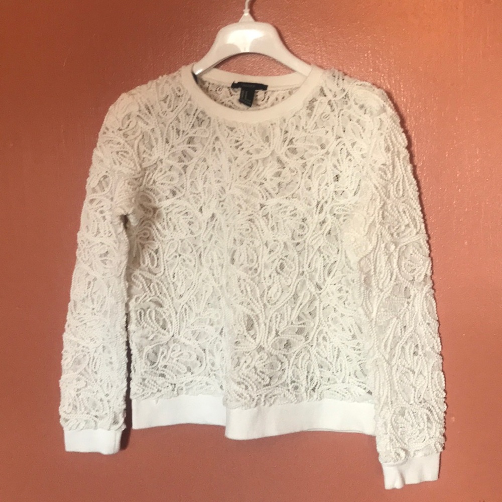 Forever 21 Beaded Sweater